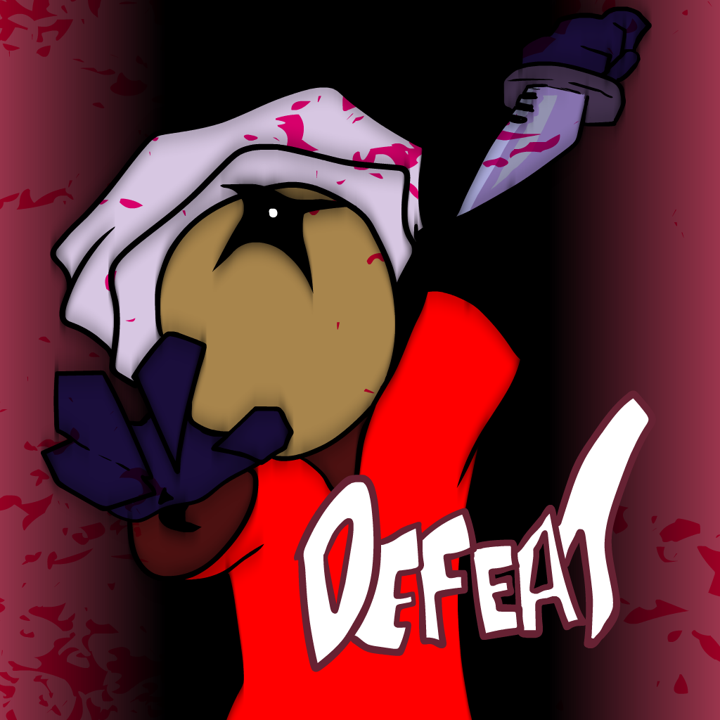 Album art of Defeat Cover made by me, Defeat Tainted