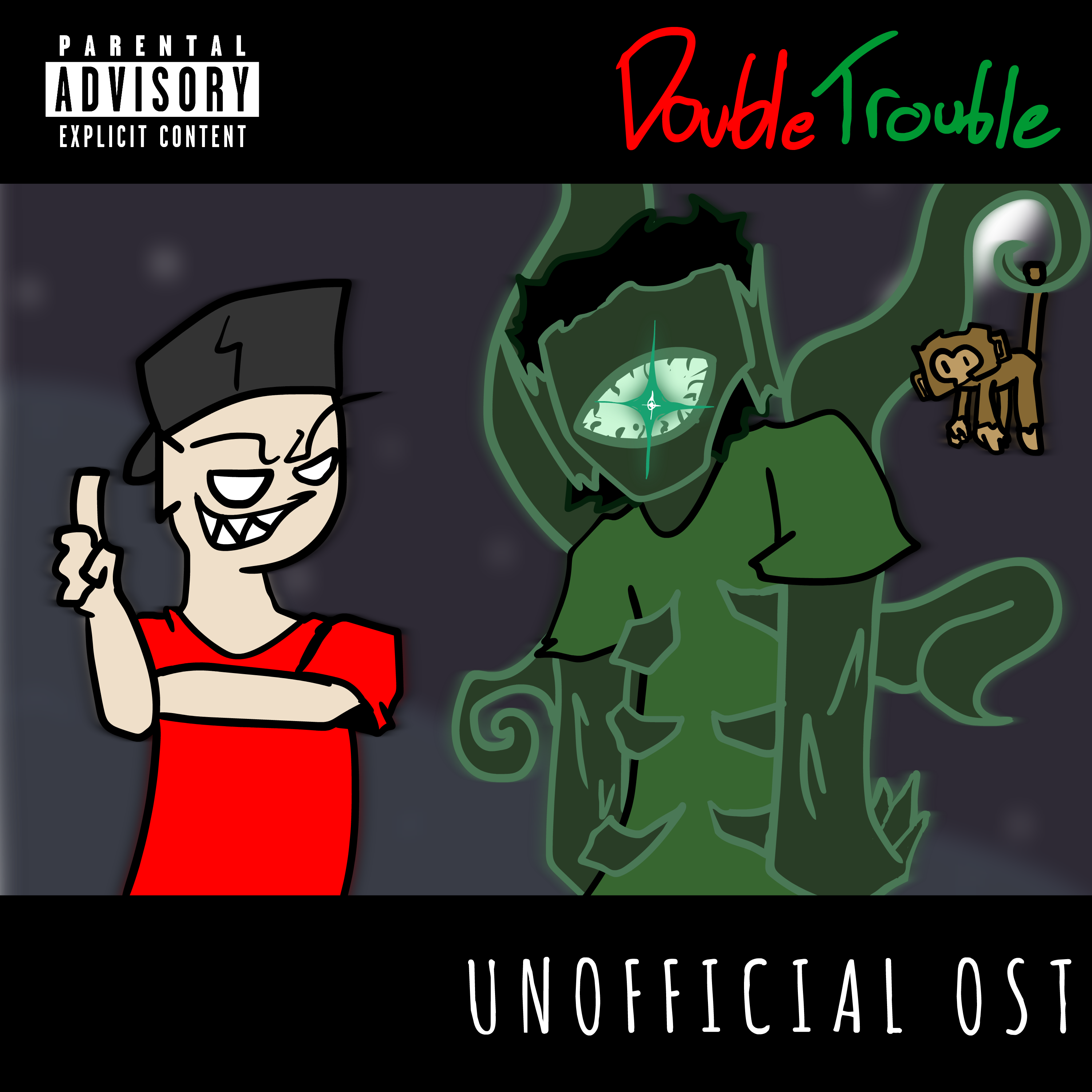 Album art of a Double Trouble cover made by me, Double Trouble 2023